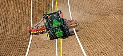 Καθοδήγηση παρελκόμενου AutoTrac&trade; - Παθητική