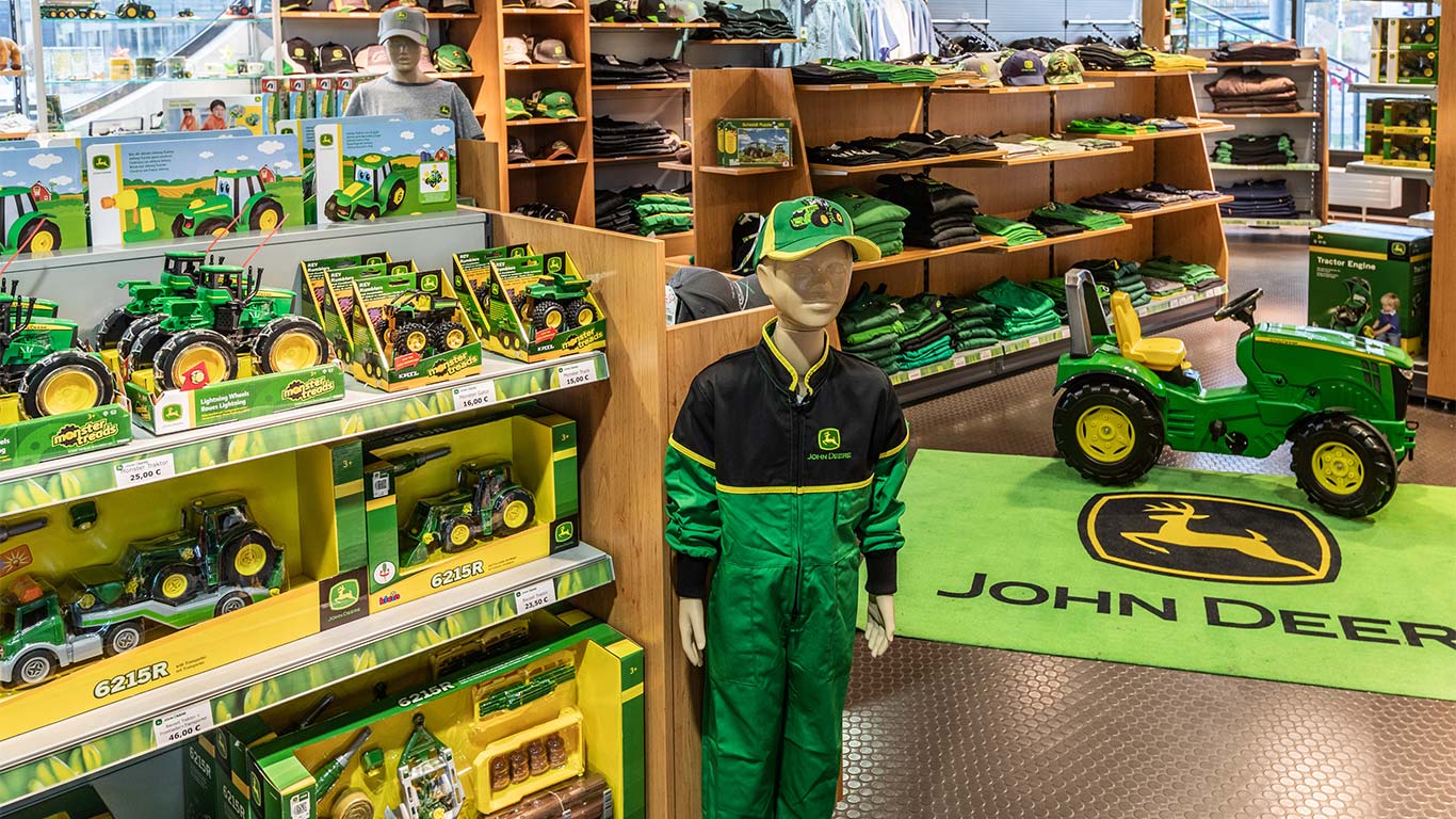 Κατάστημα για τους λάτρεις της John Deere