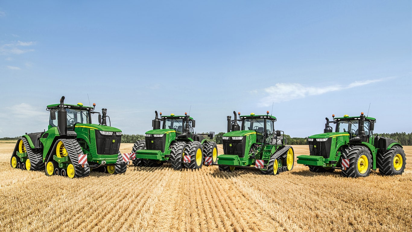 Παρουσίαση των τρακτέρ της John Deere