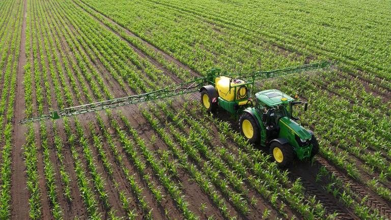 άνω όψη τρακτέρ autotrac vision